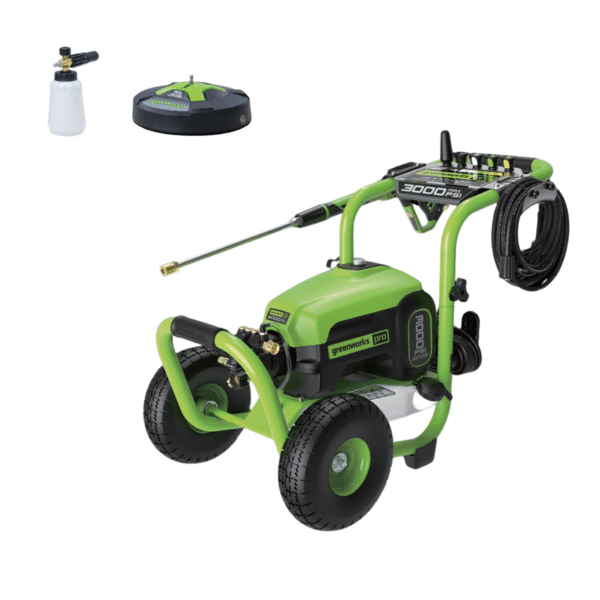 RENEWED 3000 PSI 2.0 GPM Cold Water Electric Pressure Washer w/ 15" Surface Cleaner